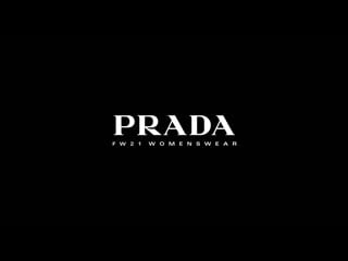 Prada fall/winter womenswear 2021 collection – a conversation with miuccia prada and raf simons to follow