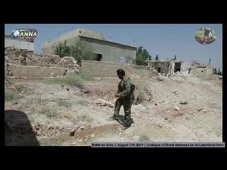 Saa destroys hts gangs at the hama idlib front, 11 august 2019