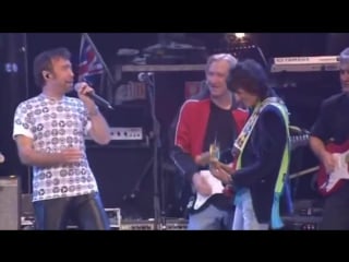 Ronnie wood, paul rodgers, brian may david gilmour stay with me (strat pack 2004 live)