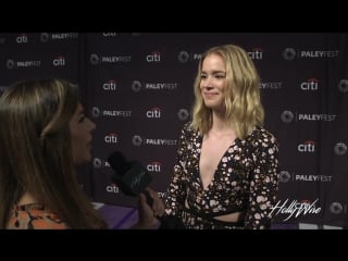 Elizabeth lail reveals penn badgley and her's instant chemistry | hollywire