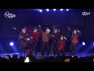 [mpd фанкам] 160929 got7 hard carry off the record @ mnet m! countdown