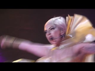 Lady gaga black jesus + amen fashion (live @ born this way ball, st petersburg)