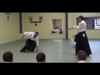 Mori shihan 7th dan aiki waza 2013 aikido brisbane yoshinkan