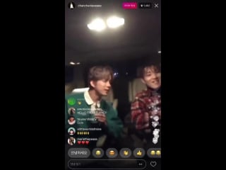 [171216 instagram live] b a p himchan, youngjae, jongup