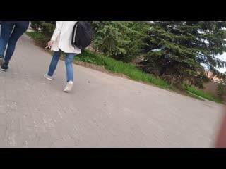 Ass in jeans candid