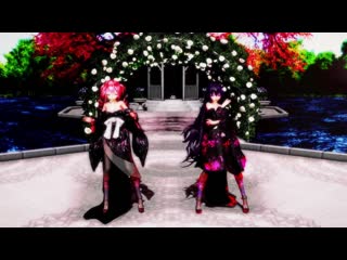 【mmd 4k】luvoratorrrrry tda式改変 紫音美菜 重音テト japanese(1080p hd)