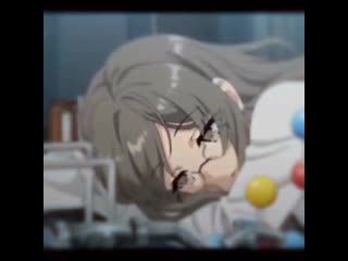 Seishun buta yaro wa bunny girl senpai no yume wo minai | rio futaba // edit