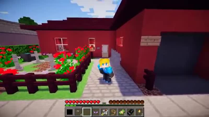 Нуб подсмотрел за девушкой в душе #26 ~ троллинг нуба / секрет ловушка и девушка в майнкрафт