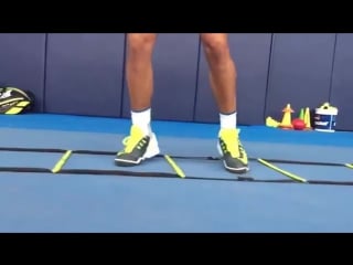 Another exercise that helps rafa nadal improve his #speed on the court