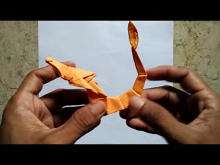 Origami snake dragon (akira yoshizawa)