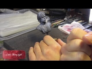 Tyrion lannister disolution, glazes, washes, sketching and airbrush