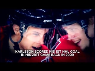 Karlsson piling up milestones | december 9, 2016