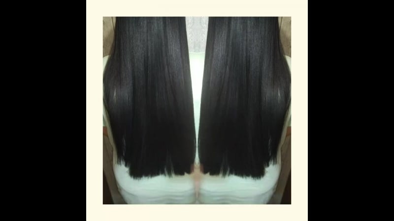 Кератиновое выпрямление