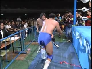 Kenta kobashi/jun akiyama [c] vs takao omori/yoshihiro takayama