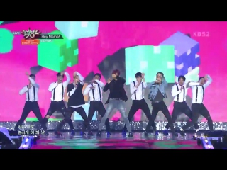 161118 music bank exo cbx hey mama