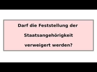 Behandelt brd deutsche als ausländer teil 3 brd staatsangehörigkeit personalau