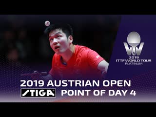 Fan zhendong | stiga point of day 4 | austrian open 2019