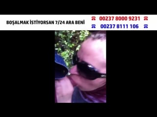 Türk türbanlı açık havada sakso çekiyor (türbanli porno) (türbanli i̇fşa)