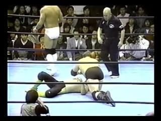 Stan hansen/johnny ace vs toshiaki kawada/tsuyoshi kikuchi [jip]