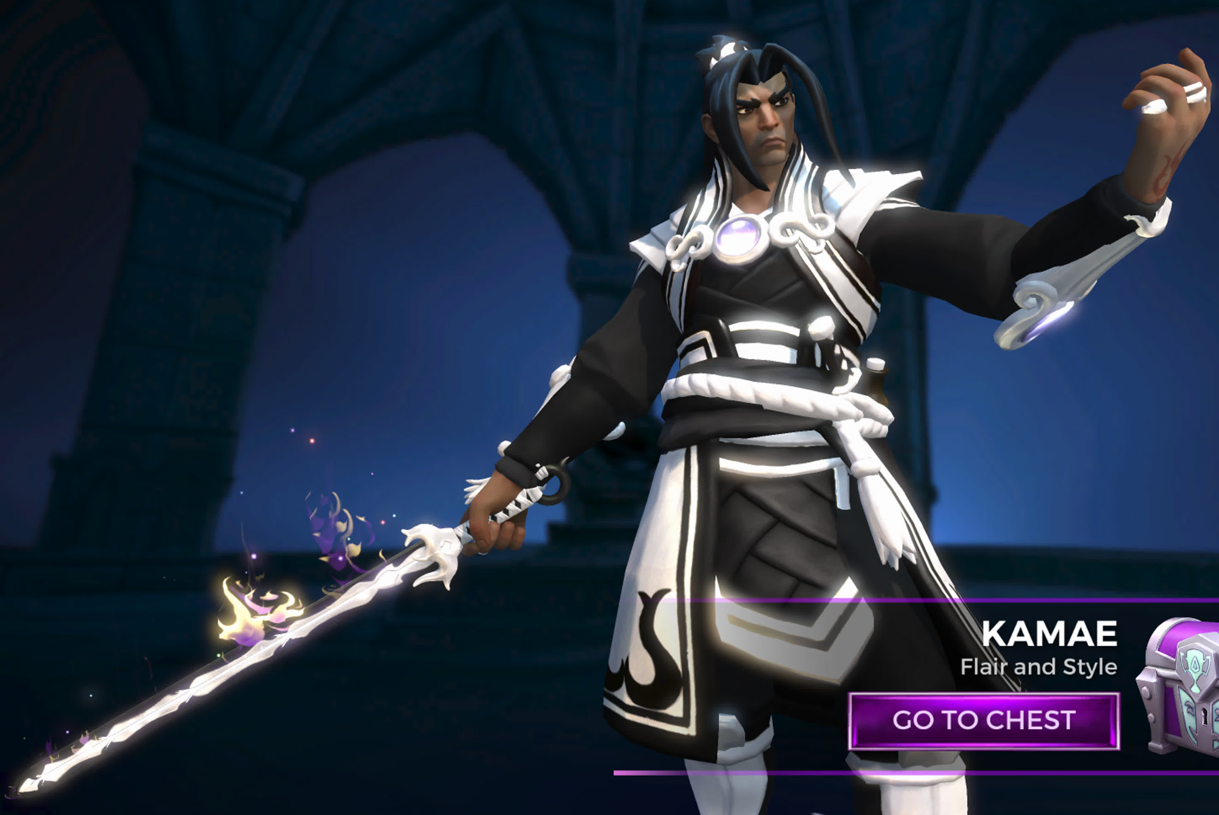 Paladins custom zhin recolor black and white - BEST XXX TUBE