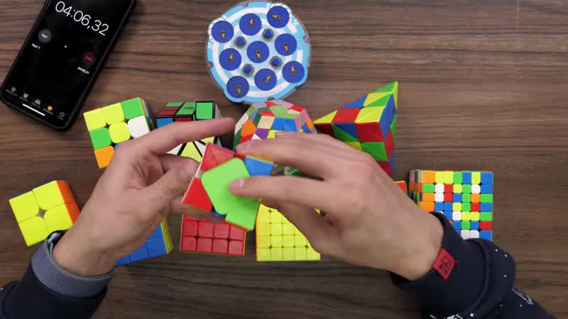 [евгений бондаренко³] собрал все официальные головоломки wca на скорость | готовлюсь к соревнованиям