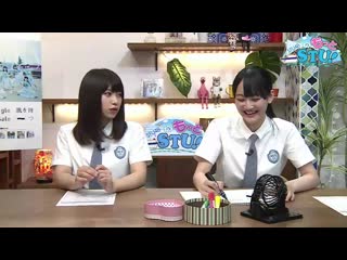 190706 stu48 no motto stu! (azusa fujiwara, soraha shinano)