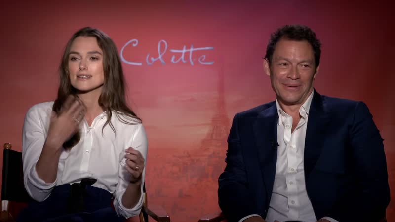 Tiff 2018 colette interview with keira knightley and dominic west