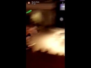 June 24 another fan taken video of justin and hailey baldwin at churchome in kirkland, washington