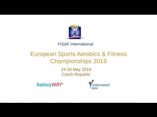 Fisaf int european sports aerobics & fitness championships 2018 promo