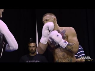 Ufc 196 conor mcgregor open workout (complete)