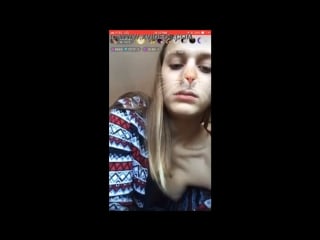 Periscope | молодые засветила сиську, красотка раздевается на камеру, секс голая, грудь, попа, жопа, подурга, hot +18