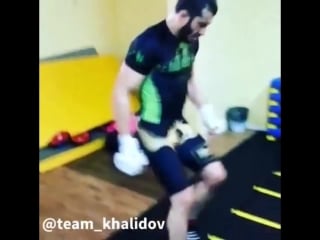 Mamed khalidov (training)