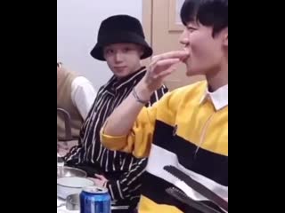 @junheesmary parents that always entertained by their sons little actions