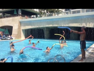 Водная гимнастика в alva donna beach resort