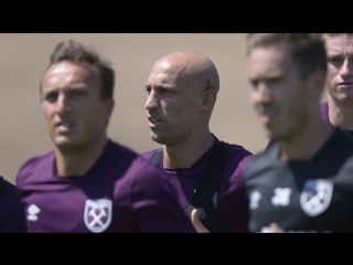 Zabaleta enjoys warm west ham welcome west ham united