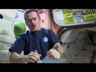 How to make a peanut butter and honey sandwich in space