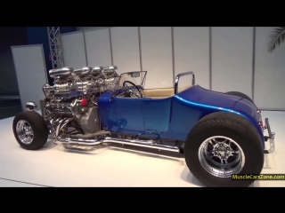 Ford double trouble v16 hot rod 4 blowers!