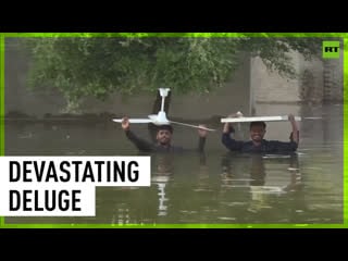 Flood survivors evacuated from pakistani villages