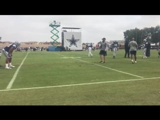 Dbs punch ball out #cowboyscamp day 3