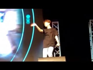 [fancam] 151128 (youngjae ver) pedometer games @ jakarta fm (hd)