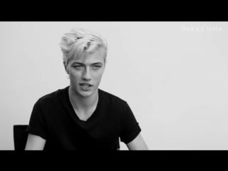 Lucky blue smith [behind the scenes] yahoo! style