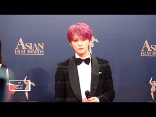 190317 金在中 김재중 kimjaejoong asian film awards backstage interview