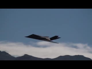 F 117 flying at 200' agl in panamint valley on 2 27 2019