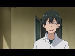 Oregairu | розовая пора моей школьной жизни сплошное разочарование [12 из 13], tv 1 озвучка [anidub], [720]