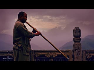 Tibetan flute music om chanting 432hz mantra meditation music