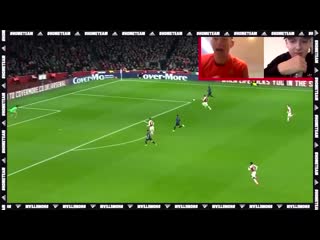 Scott mctominay and aitch’s commentary over lingard’s goal against arsenal