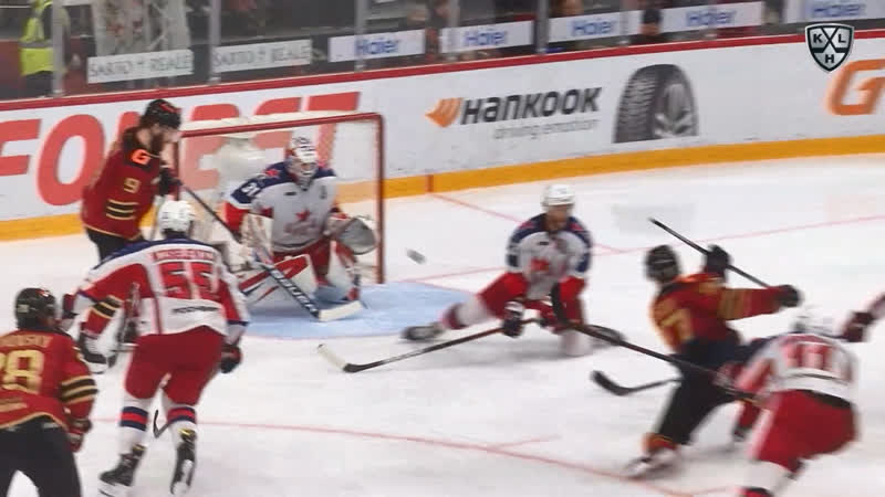 Клим костин завершает красивую комбинацию в большинстве