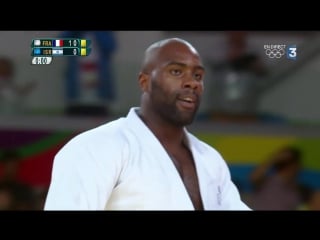 Teddy riner traite de pd l'israelien or sasson rio 24 08 2016