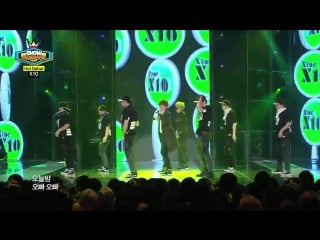 X10 choice (feat kim soo ah), 엑스텐 찍어봐 (feat 김수아), show champion 20140611