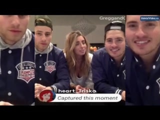 Gregg sulkin and cameron fuller live chat on younow 30/11